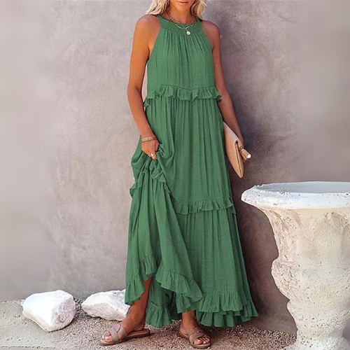 Ángela | Vestido Maxi de Verano