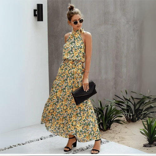 Elena | Vestido colorido de Ibiza
