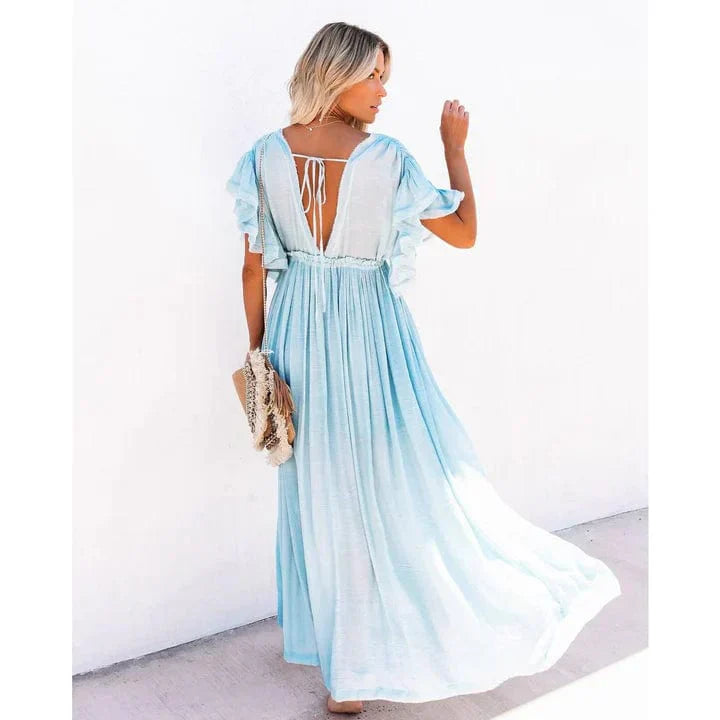 Luna | Maxi Vestido Ibiza Azul Claro