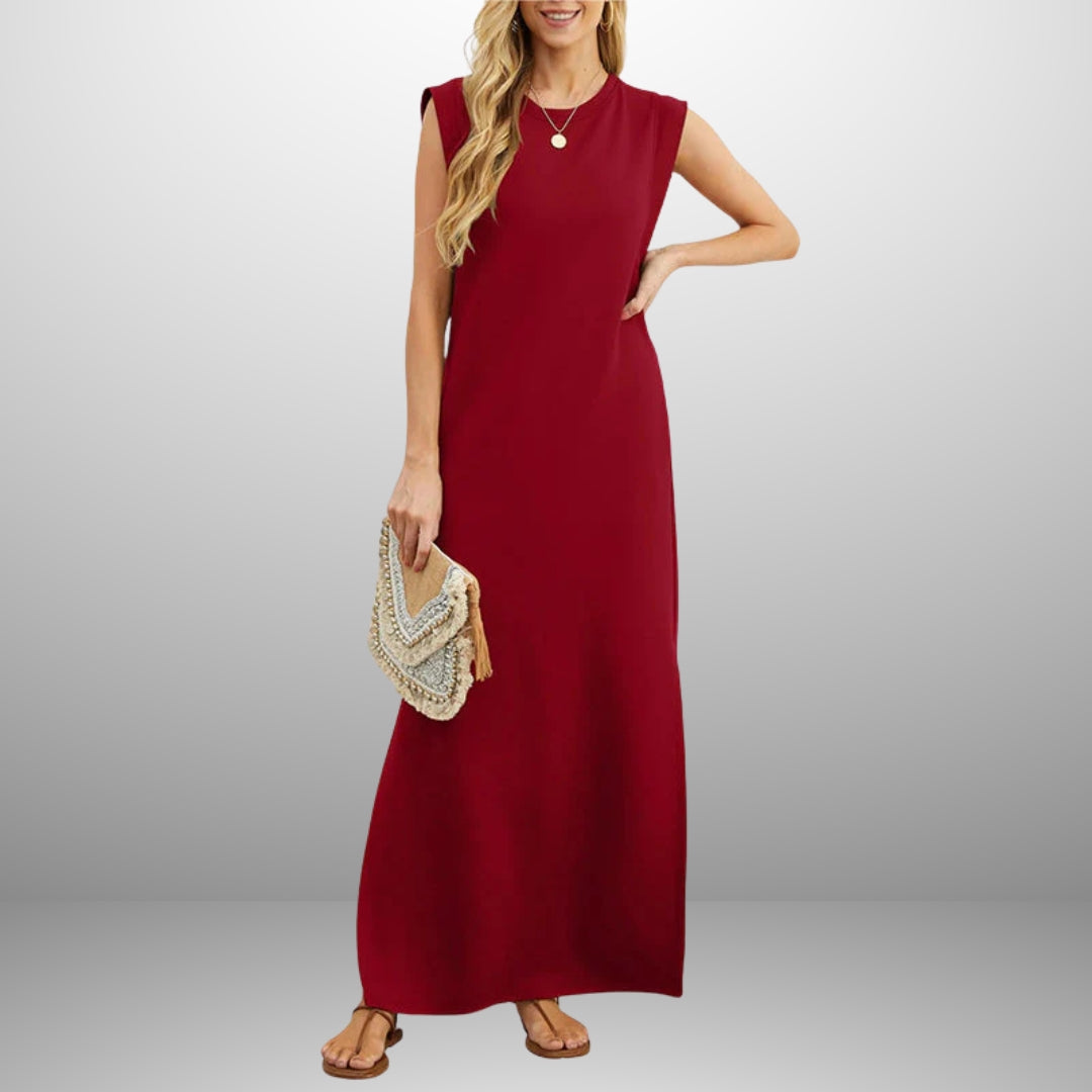 EMMA | Vestido Largo Fluido Antipliegue