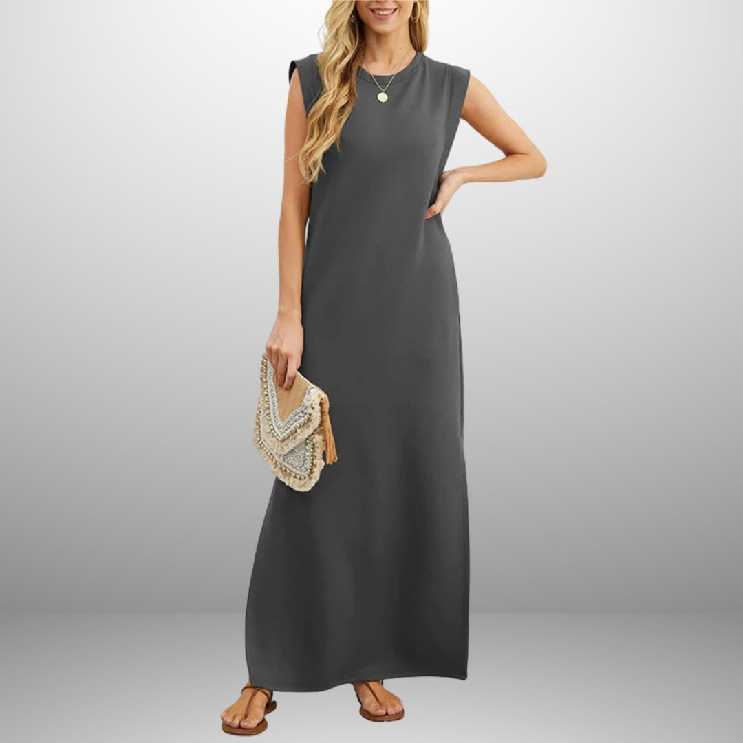 EMMA | Vestido Largo Fluido Antipliegue