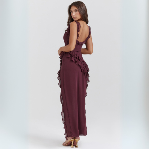 Penelope | Vestido Deslumbrante con Volantes