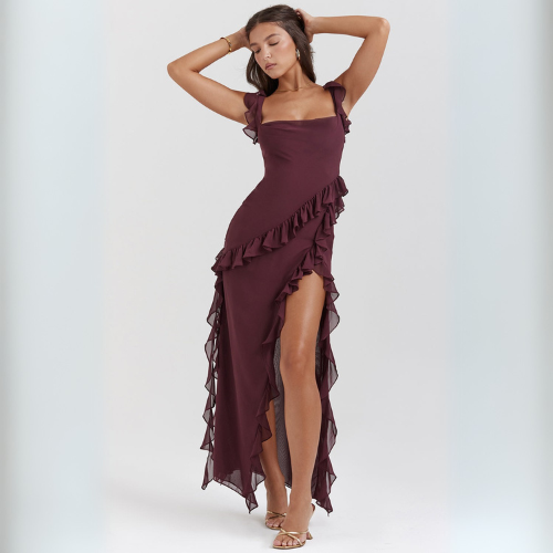Penelope | Vestido Deslumbrante con Volantes
