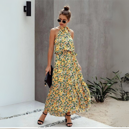Elena | Vestido colorido de Ibiza