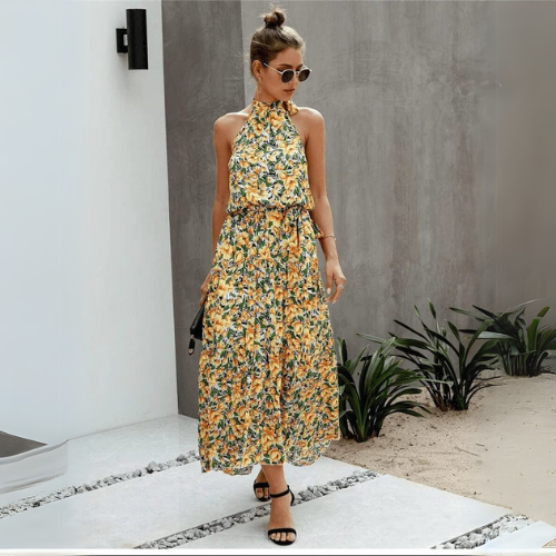 Elena | Vestido colorido de Ibiza