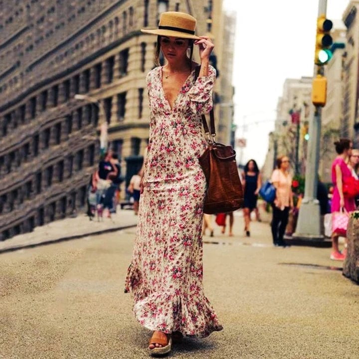 Carolina | Maxi Vestido Estilo Ibiza