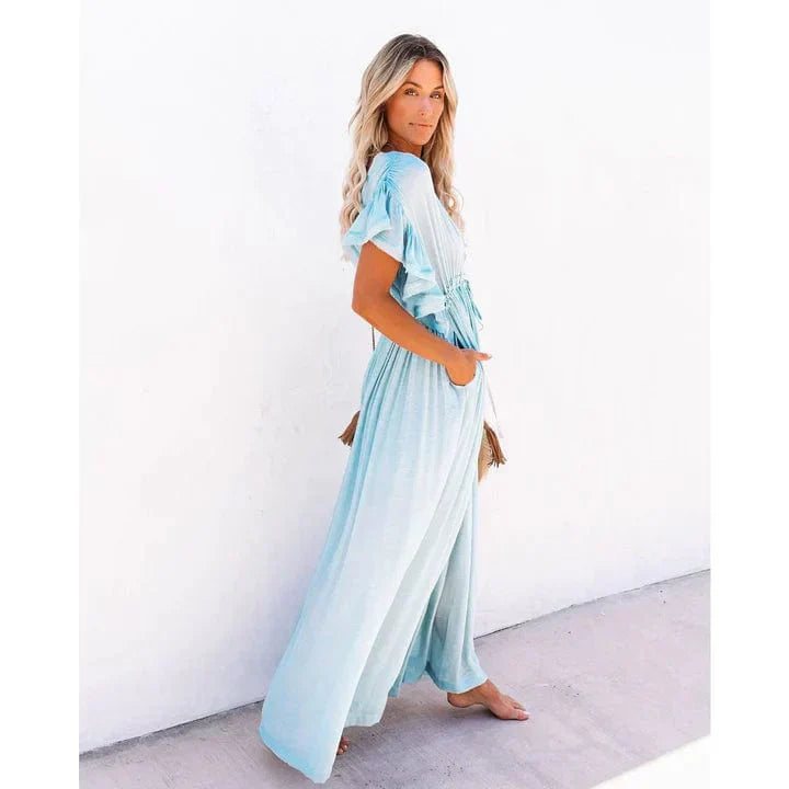Luna | Maxi Vestido Ibiza Azul Claro